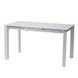 Стол Обеденный BRIGHT WHITE MARBLE Concepto 102/142x70 Керамика Белый Мрамор