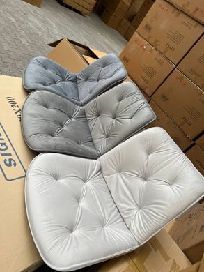 Стілець STYLE Velvet Intarsio Чорний фотографія