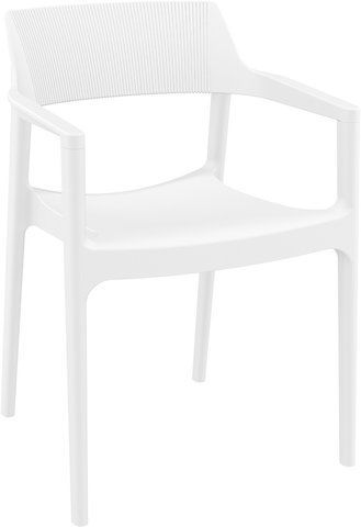 Стілець Siesta Onto Tulum Armchair White фотографія