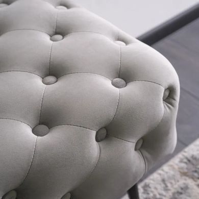 Лава бархатная MEBEL ELITE VERA 2 Velve, Серый фотография