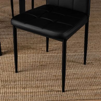 Стул MEBEL ELITE TEX 2, экокожа: черный фотография
