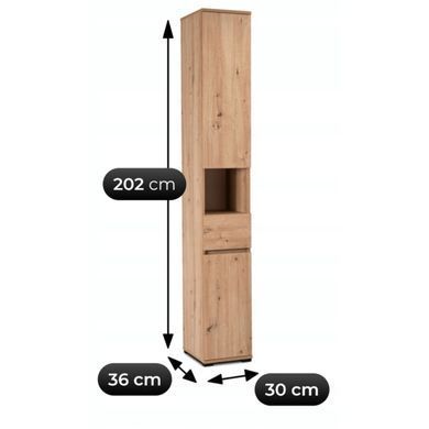 Шкаф MEBEL ELITEM PARMA 30 Дуб Артизан фотография