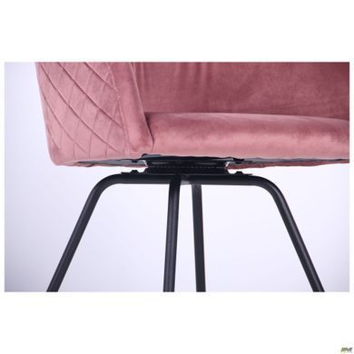 Крісло Поворотне Sacramento Velvet AMF Рожевий фотографія