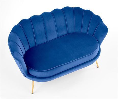 Софа AMORINITO XL Velvet Halmar Темно-синий фотография