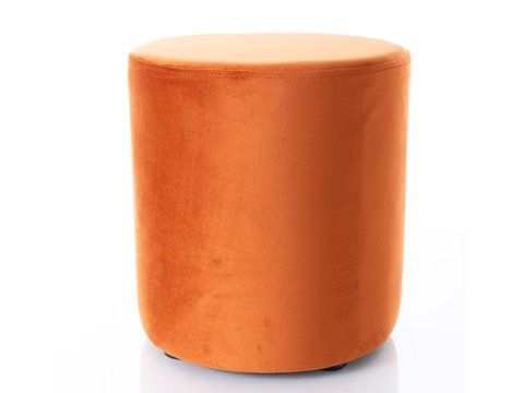 Пуф DOTI C VELVET Signal Кориця фотография