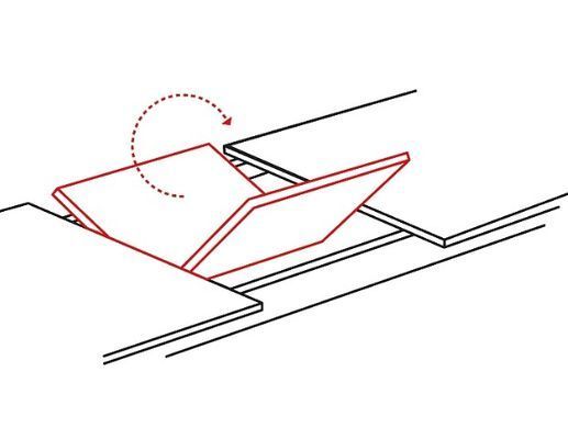 Стіл Розкладний GASTON Signal 100(135)x100 Дуб Артизан фотографія