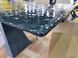 Стіл Розкладний SALVADORE MELTED GLASS 160(240)X90 Signal Чорний Мат