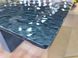Стіл Розкладний SALVADORE MELTED GLASS 160(240)X90 Signal Чорний Мат