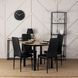 Стул MEBEL ELITE TEX 2, экокожа: черный