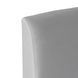Кровать двуспальная MEBEL ELITE MARSYLIA Velvet 160x200 см Серый