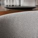 Комплект стіл MEBEL ELITE LINO 100х100 см Горіх / Чорний +4 стільці GARY 2 Сірий / горіх
