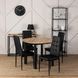 Стул MEBEL ELITE TEX 2, экокожа: черный