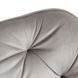 Стул офисный поворотный бархатный MEBEL ELITE KONOR Velvet Серый/золото