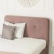 Кровать бархатная MEBEL ELITE MIKEL Velvet 120x200см Розовая