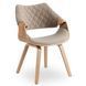 Стул бархатный MEBEL ELITE LUISE Velvet Беж фотография