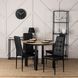 Стул MEBEL ELITE TEX 2, экокожа: черный