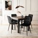 Стол раскладной MEBEL ELITE MAX 80 (160)80см Орех/Черный