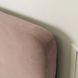 Кровать бархатная MEBEL ELITE MIKEL Velvet 120x200см Розовая