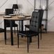 Стул MEBEL ELITE TEX 2, экокожа: черный