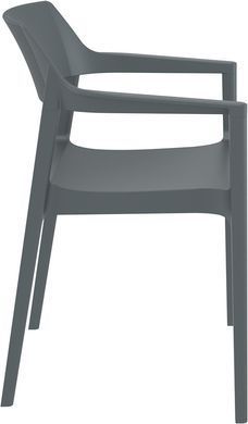 Стул Siesta Onto Tulum Armchair Dark Grey фотография