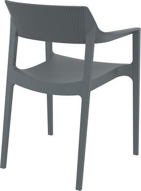 Стул Siesta Onto Tulum Armchair Dark Grey фотография
