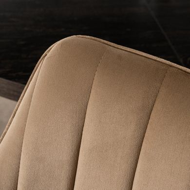 Стілець поворотний MEBEL ELITE MUMBAI 2 Velvet&nbsp;Бежевий фотографія