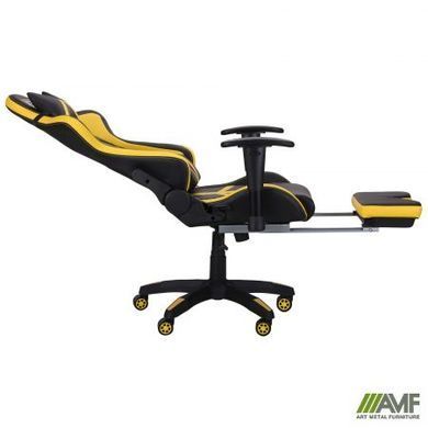 Компьютерное кресло VR Racer BattleBee AMF Черный Желтый фотография