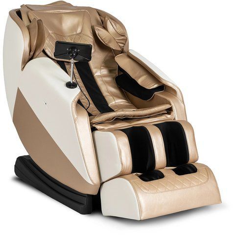 Массажное кресло MEBEL ELITE RX ULTRA PRO MAX экокожа бежевий фотография
