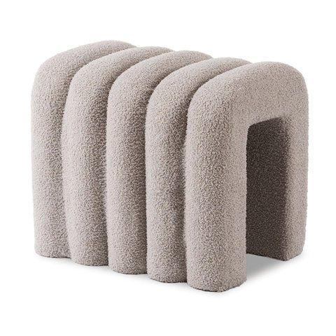 Пуф MEBEL ELITE PIKSEL Сірий фотографія