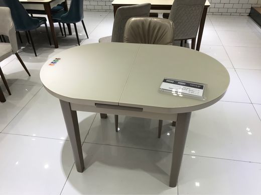 Стіл розкладний TM-75 VETRO 120x80 Капучино / Латте фотографія