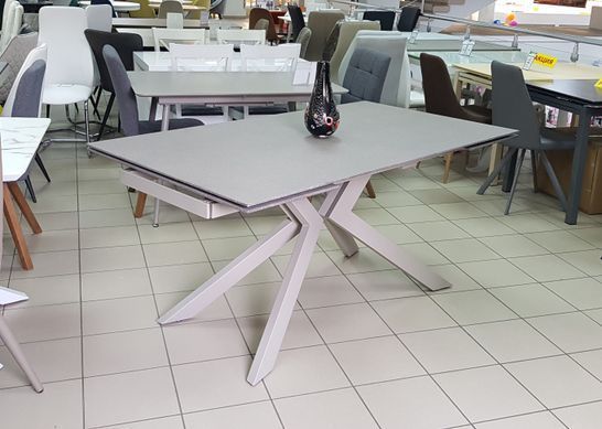 Стол Обеденный DAOSUN RF 5205 DT 160-90 Серо Бежевый фотография
