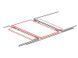 Розкладний стіл HEXON Signal 120(160)x 80дуб вотан антрацит