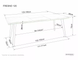 Стіл Розкладний FRESNO Signal 120(180)x80 Дуб Артизан / Чорний