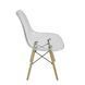 Стілець NEBBIA Intarsio Бук / Білий
