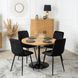Стул бархатный MEBEL ELITE FORIS Velvet Черный