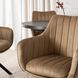 Стілець поворотний MEBEL ELITE MUMBAI 2 Velvet&nbsp;Бежевий