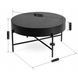 Журнальный столик MEBEL ELITE BELIEF 80x80 Черный