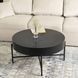 Журнальный столик MEBEL ELITE BELIEF 80x80 Черный