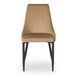Стул бархатный MEBEL ELITE BARI Velvet Бежевый