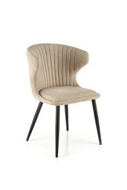 Стул K-496 Velvet Halmar Светло-бежевый фотография