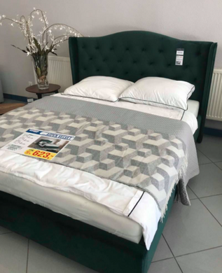 Кровать ASPEN Velvet Signal 160x200 Зеленый фотография