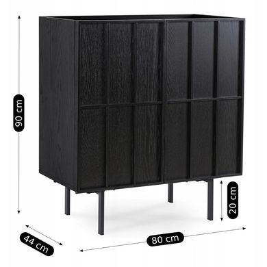 Комод MEBEL ELITE NAMBINO Черный фотография