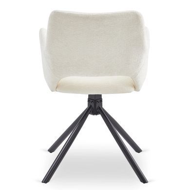 Кресло поворотное MEBEL ELITE FLAV Кремовое фотография