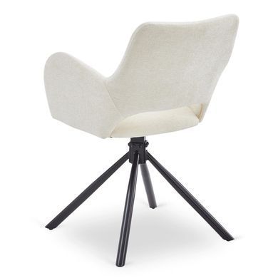 Кресло поворотное MEBEL ELITE FLAV Кремовое фотография