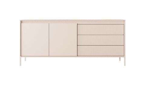 Комод Perfect Home Сенсо/Senso 2-дверный с 3 ящиками 2D3S/187 Беж фотография
