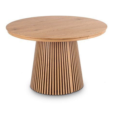 Стол раскладной круглый MEBEL ELITE ADRIEN 120(200)х120 см Дуб фотография