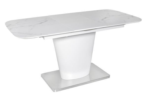 Стол Обеденный DAOSUN DT 874 120-80 Белый Мрамор фотография
