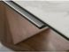 Cтол раскладной BONUCCI CERAMIC STATUARIO VENATO Signal 200(250)x98 Белый Мат / Орех