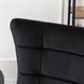 Кресло-качалка бархатное MEBEL ELITE JACKSON Velvet Черный