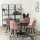 Стілець оксамитовий MEBEL ELITE RIO Velvet, Рожевий